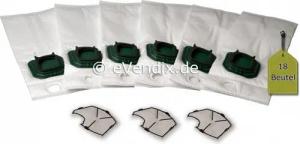 eVendix Staubsaugerbeutel passend für Vorwerk Kobold VK 140 / 150, passend für Vorwerk, 1 St., Vorwerk Kobold VK 140, 150