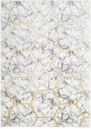 Tapiso Designteppich SHINE, rechteckig, Höhe: 12 mm, Wohnzimmer, Schlafzimmer, modern Design, Kurzflor