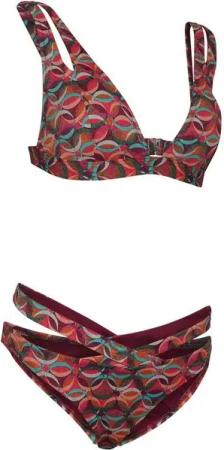 dynamic24 Triangel-Bikini (2-St) Bikinihose Bikinitop C/D Triangel Bikini Badehose Bademode
