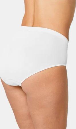 Hochwertiger, glatter Taillenslip - weiß - Gr. 48 von Goldner Fashion