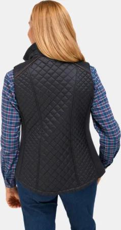 Sportive Weste mit vielen Details - marine - Gr. 20 von Goldner Fashion