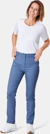 Supersofte Stretch-Hose LOUISA - blau - Gr. 275 von Goldner Fashion
