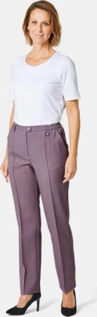 Hose Klassik-Schnitt mit SilverFresh-Ausrüstung - lila - Gr. 25 von Goldner Fashion