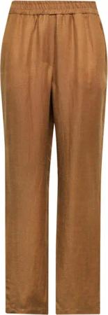 Leinenhose - cognac - Gr. 54 von Goldner Fashion