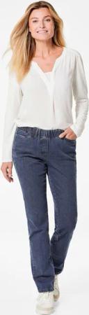 Klassische Schlupfjeans CARLA - marine - Gr. 265 von Goldner Fashion
