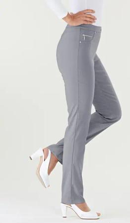 Super-Stretch-Schlupfhose - grau - Gr. 275 von Goldner Fashion