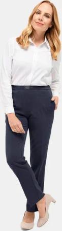 Edle Professlan-Schlupfhose CARLA - marine - Gr. 235 von Goldner Fashion