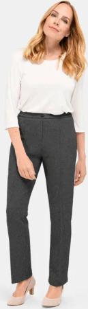 Thermo-Schlupfhose CARLA aus Jersey - grau / melange - Gr. 225 von Goldner Fashion