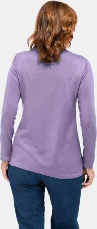 Unkomplizierter Stehbundpullover - flieder - Gr. 24 von Goldner Fashion