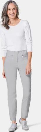 Schmale Bengalinhose LOUISA - stein - Gr. 40 von Goldner Fashion