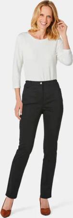 Satin-Baumwollhose LOUISA COMFORT+ - schwarz - Gr. 205 von Goldner Fashion