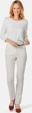 Satin-Baumwollhose LOUISA - cremeweiß - Gr. 23 von Goldner Fashion