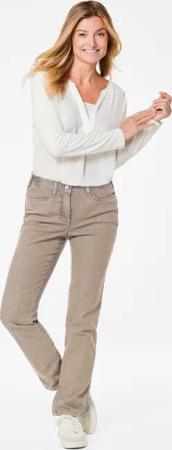 Röhrenjeans LOUISA COMFORT+ - beige - Gr. 265 von Goldner Fashion