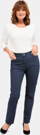 Röhrenjeans LOUISA COMFORT+ - marine - Gr. 56 von Goldner Fashion