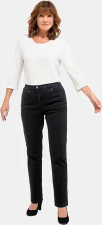 Jeanshose Comfort-Schnitt - schwarz - Gr. 275 von Goldner Fashion