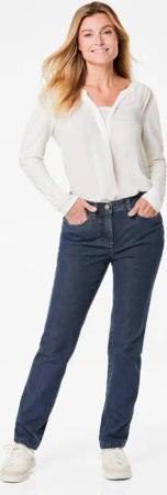 Röhrenjeans LOUISA - marine - Gr. 24 von Goldner Fashion