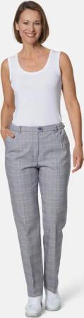 Karohose Comfort-Schnitt - marine / kariert - Gr. 25 von Goldner Fashion
