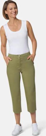 7/8-Baumwollhose - khaki - Gr. 19 von Goldner Fashion