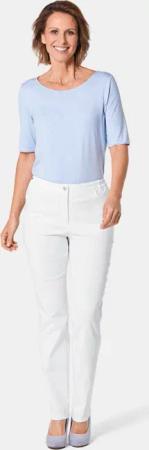 Super-Stretch-Hose - weiß - Gr. 255 von Goldner Fashion