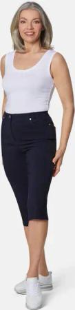 Caprihose - marine - Gr. 38 von Goldner Fashion