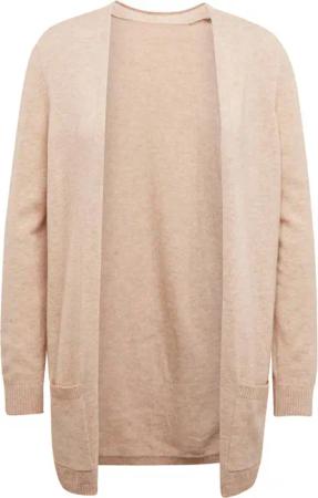 Kuschelweiche Kaschmir-Strickjacke - beige - Gr. 24 von Goldner Fashion