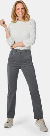 Hose in weicher, stretchbequemer Qualität - grau - Gr. 19 von Goldner Fashion
