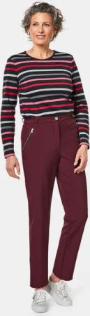 Softshell-Hose - bordeaux - Gr. 48 von Goldner Fashion
