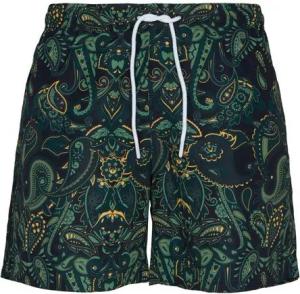 URBAN CLASSICS Badeshorts Urban Classics Herren Paisley Swim Shorts