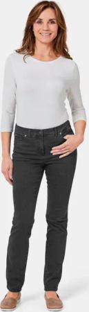 Trageangenehme Jeans mit extrahoher Elastizität - grau von Goldner Fashion