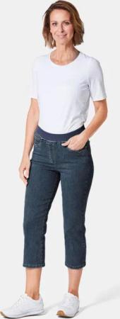3/4-Jeansschlupfhose - marine - Gr. 27 von Goldner Fashion