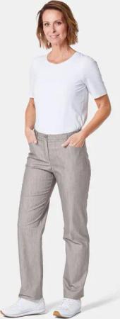 Edeljeans Comfort-Schnitt - taupe - Gr. 54 von Goldner Fashion