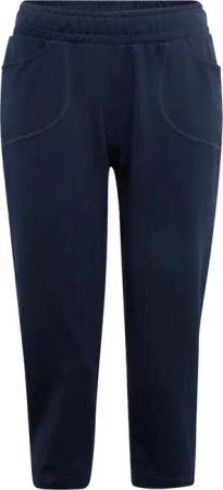 Bequeme 3/4-Freizeithose mit Schlupfbund und Taschen - marine - Gr. 23 von Goldner Fashion