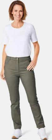 Supersofte Stretch-Hose LOUISA - khaki - Gr. 245 von Goldner Fashion
