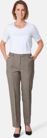 Hose Klassik-Schnitt mit SilverFresh-Ausrüstung - beige - Gr. 19 von Goldner Fashion
