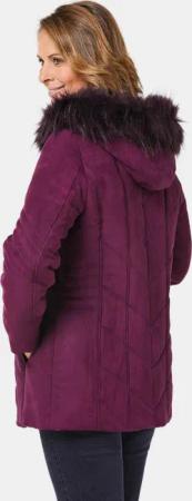 Steppjacke mit Kapuze - beere - Gr. 48 von Goldner Fashion