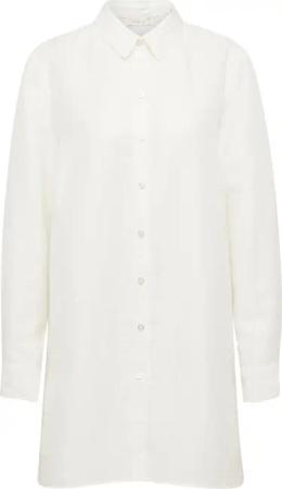 Locker fallende Tunikabluse aus angenehmer Qualität - cremeweiß - Gr. 38 von Goldner Fashion