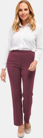 Edle Professlan-Schlupfhose CARLA - bordeaux - Gr. 26 von Goldner Fashion