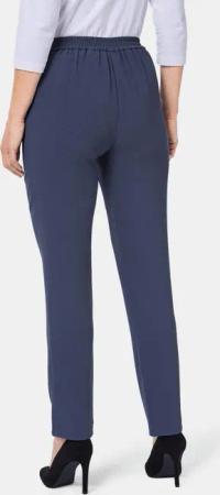 Pflegeleichte Schlupfhose - blau - Gr. 215 von Goldner Fashion