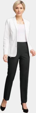 Pflegeleichte Schlupfhose - schwarz - Gr. 195 von Goldner Fashion