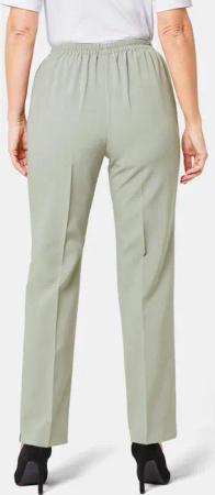 Pflegeleichte Schlupfhose - stein - Gr. 50 von Goldner Fashion