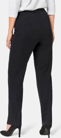 Bequeme Hose mit Teildehnbund - marine - Gr. 56 von Goldner Fashion