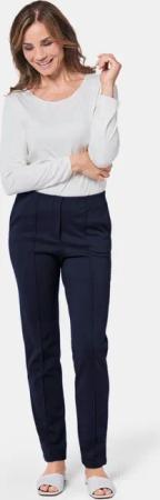 Jerseyschlupfhose - marine - Gr. 54 von Goldner Fashion