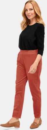 Feincord-Schlupfhose - terrakotta - Gr. 54 von Goldner Fashion