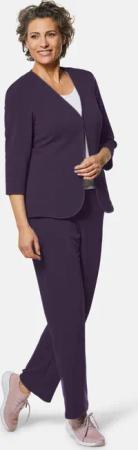 Sommerliche Leichtjacke - lila - Gr. 42 von Goldner Fashion