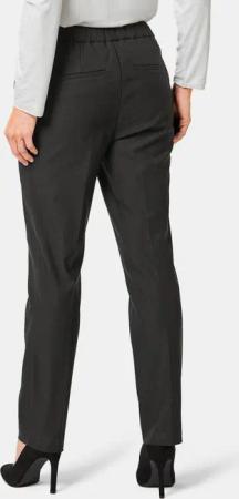 Hose mit Schlupfbund und Zierelement - schwarz - Gr. 54 von Goldner Fashion