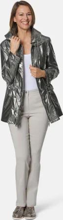 Longjacke - graugrün - Gr. 23 von Goldner Fashion