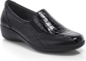 Slipper in klassischem Look - schwarz - Gr. 37 von Goldner Fashion