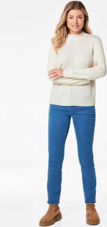 Strickpullover - cremeweiß - Gr. 25 von Goldner Fashion