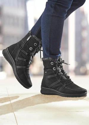 Stiefel mit komfortabler Gore-Tex-Funktion - schwarz - Gr. 37 von Goldner Fashion
