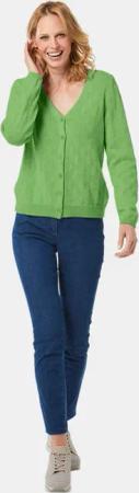 Cardigan - hellgrün - Gr. 44 von Goldner Fashion